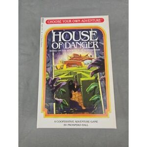 House of Danger Board‎ Game  Z-Man Games Choose Your Own Adventure